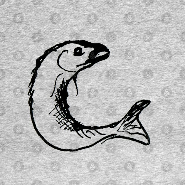 Fish doodle by Ljuko